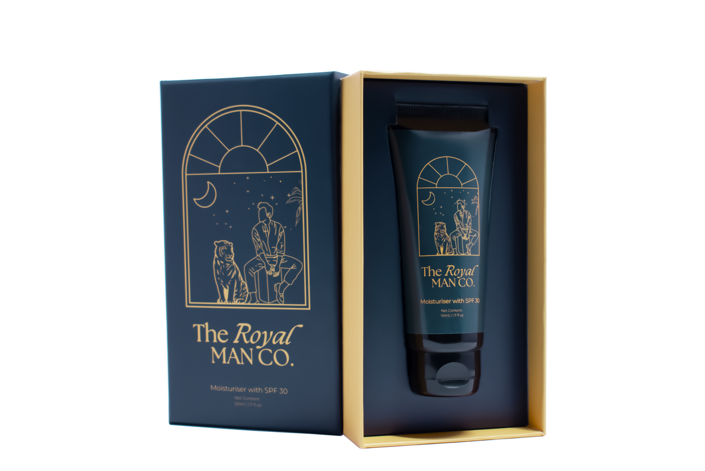The Royal ManCo. Moisturiser with SPF 30