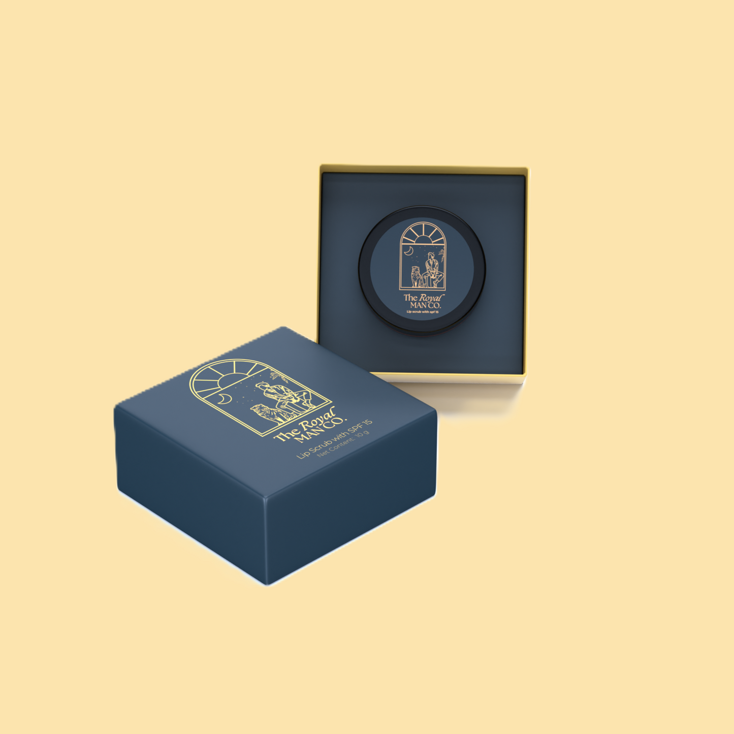 The Royal ManCo. Lip Scrub with SPF 15