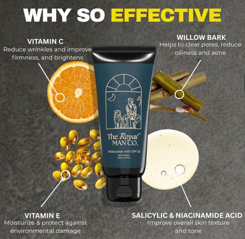 The Royal ManCo. Moisturiser with SPF 30