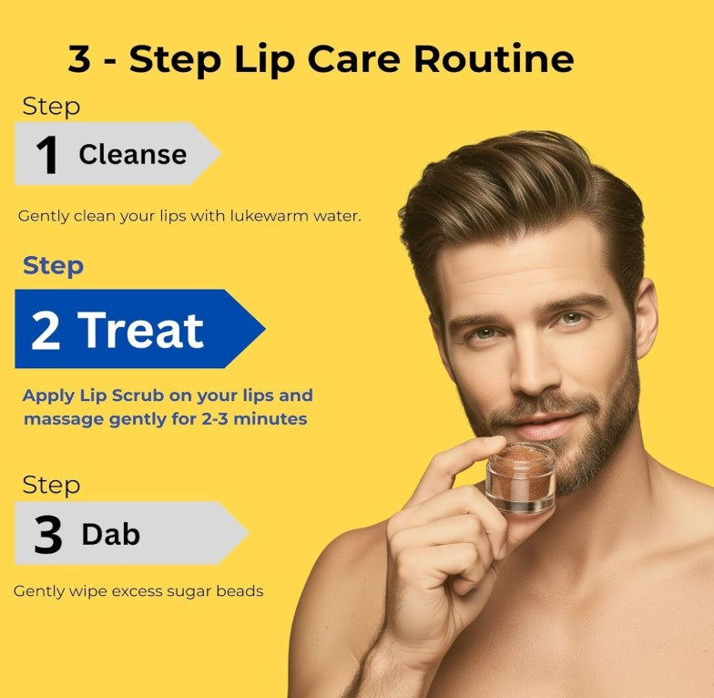 The Royal ManCo. Lip Scrub with SPF 15